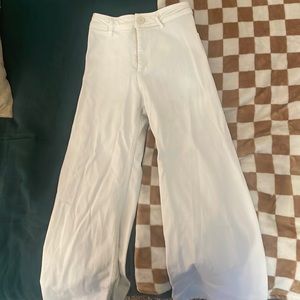 Zara Marine Straight Jeans (white)